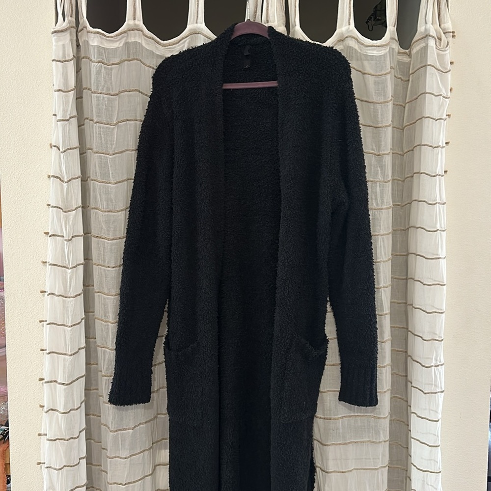 COPY for Allie @alliesoo - 🖤 Black Onyx SKIMS Cozy Fuzzy Robe 🖤